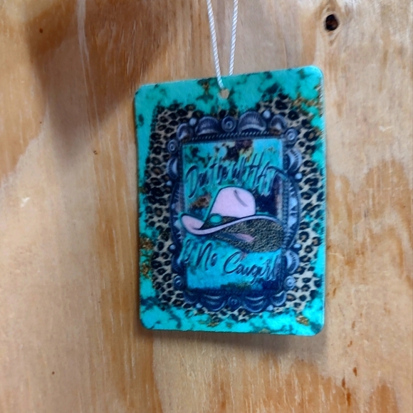 "Don't Be All Hat And No Cowgirl" Hanging Air Freshie - Picture 1 of 1